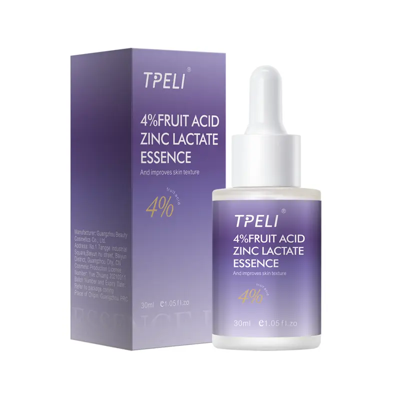 TPELI 4% fruit acid plus zinc lactate essence | Tpeli Biotechnology